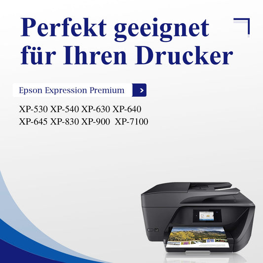 GILIMEDIA 33XL Ink Cartridge (16-pack) Compatible with Epson 33XL Multipack for Epson XP-7100 printer cartridges for Expression Premium XP-7100 XP-900 XP-830 XP-530 XP-540 XP-640 XP-630 XP-635 XP-645