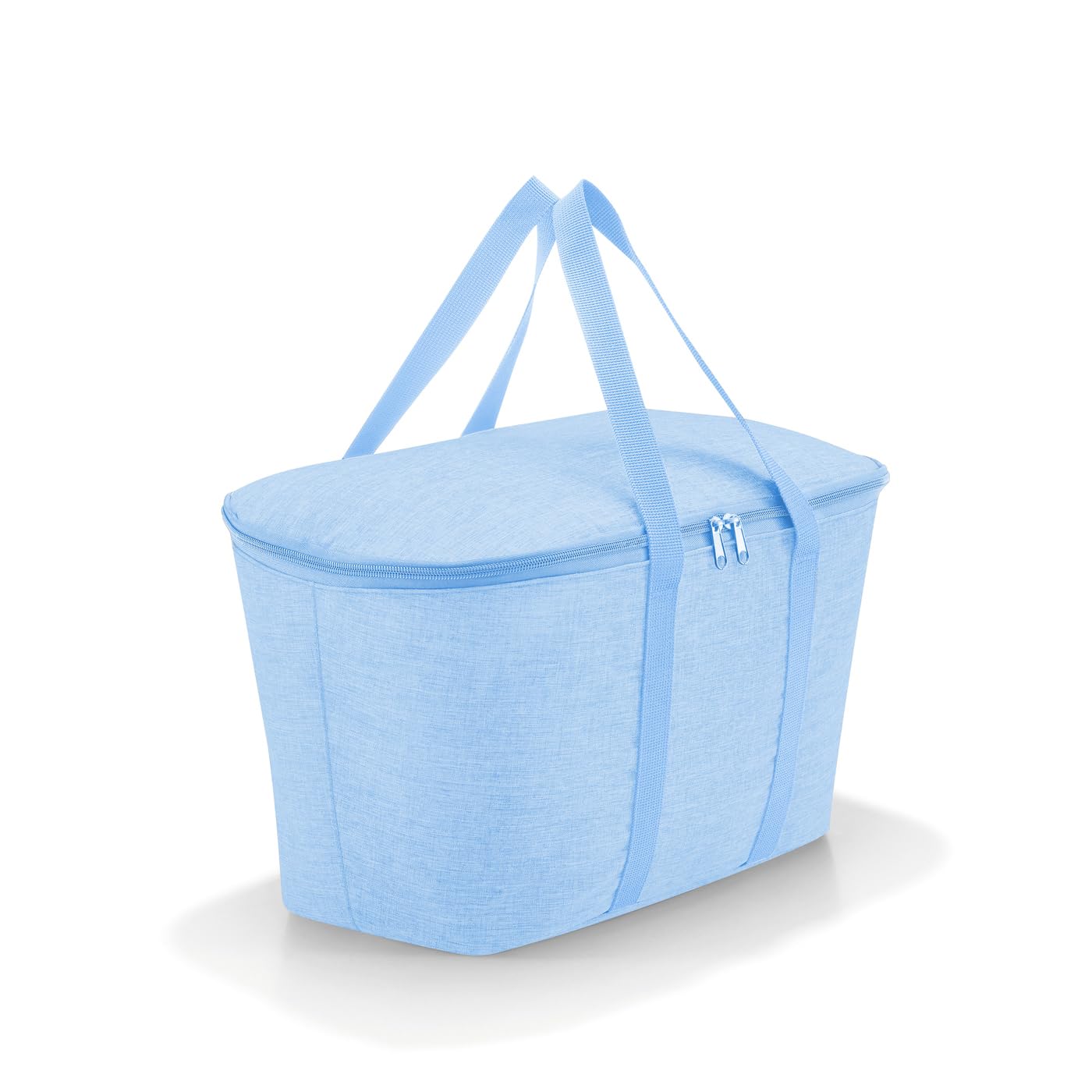 reisenthel coolerbag Twist Powder Blue - Cooler bag made of high-quality polyester fabric - Ideal for picnics, shopping, and on the go.