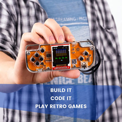 CircuitMess Nibble - DIY game console kit | Educational science kit for kids | STEM projects for kids 9 and up |