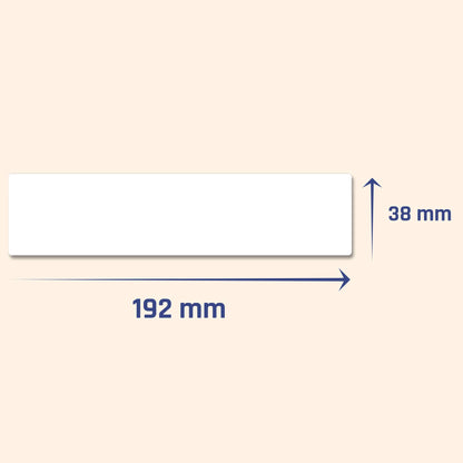 192 x 38 mm, 150 sheets, self-adhesive binder spine labels stickers printable A4