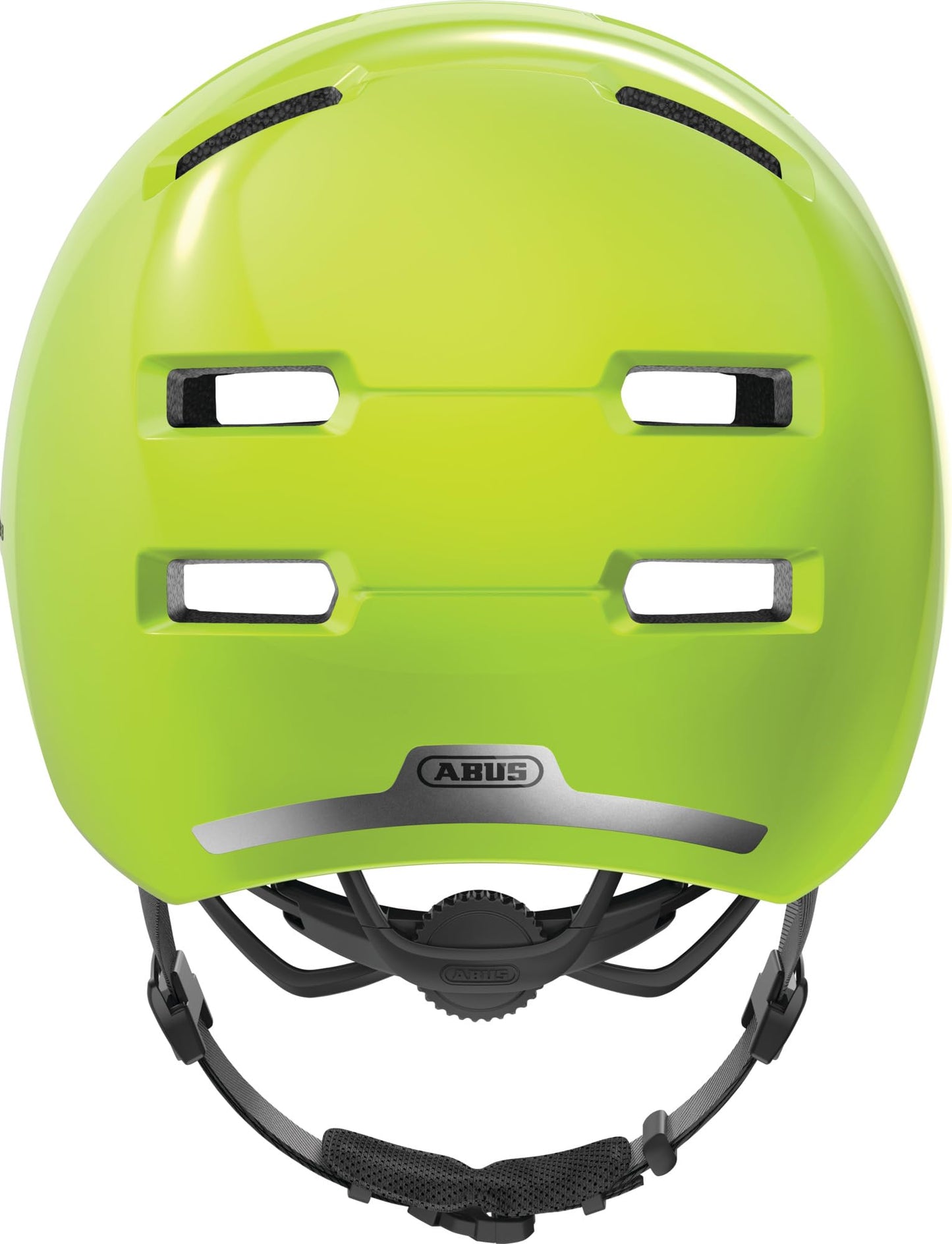 ABUS City Helmet Skurb - Sturdy bike helmet for everyday use, skating, BMX riding, or longboarding - Yellow, Size S
