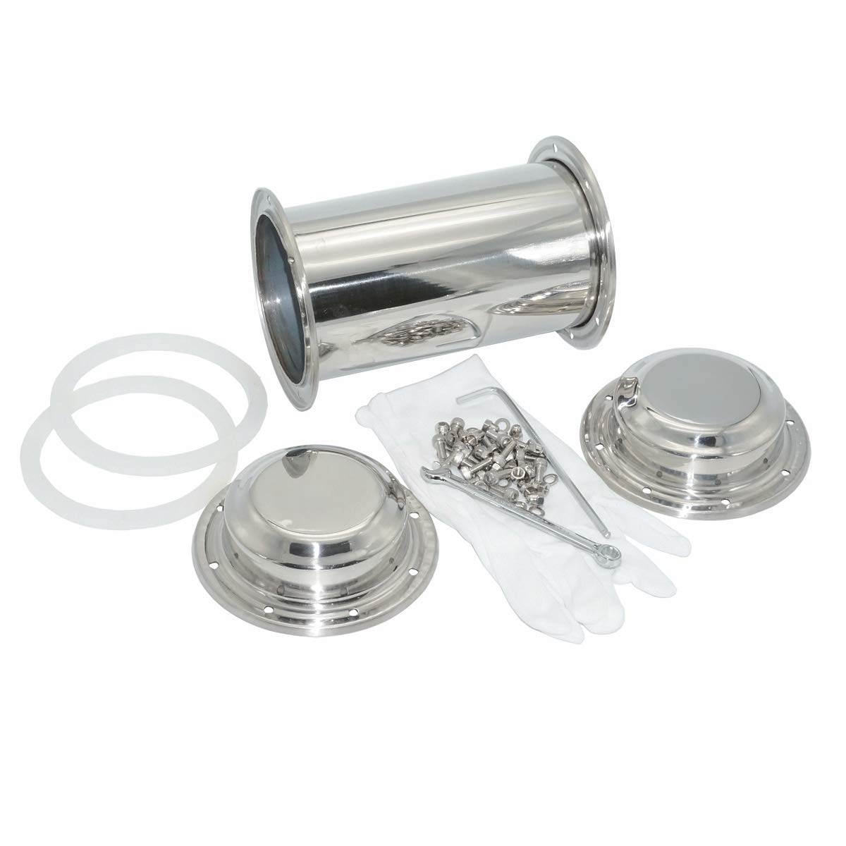 moumou Time Capsule - anti-corrosion, waterproof stainless steel container, durable storage for the future (26 cm)