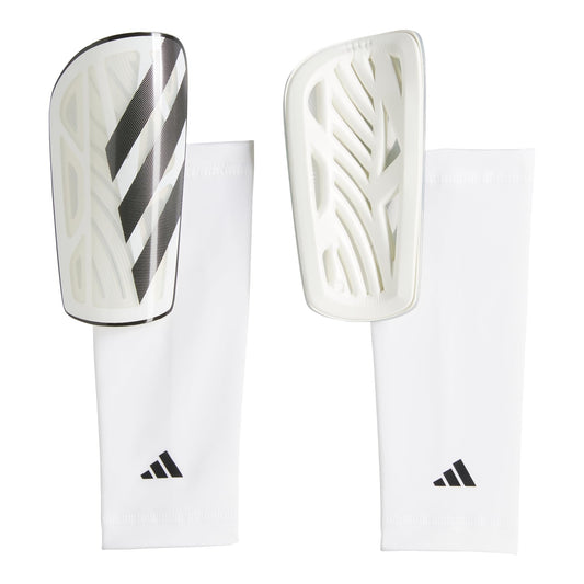 adidas Unisex TIRO SHINGUARD League White/Black/Silver Metallic, L