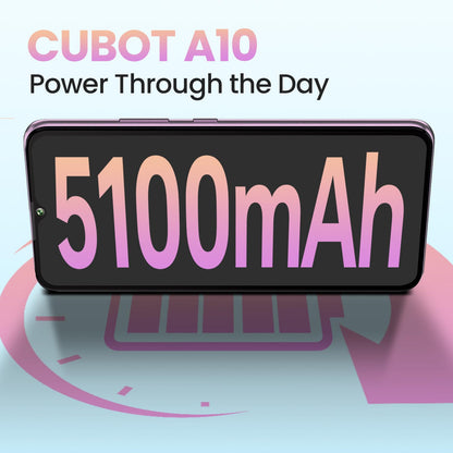 CUBOT A10 phone without contract, 12(4+8) GB+128GB/1TB, Android 14 smartphone affordable, 6.56-inch HD+/90Hz screen, 48MP+16MP camera, 5100mAh, dual SIM 4G unlocked phones, face ID/GPS/OTG