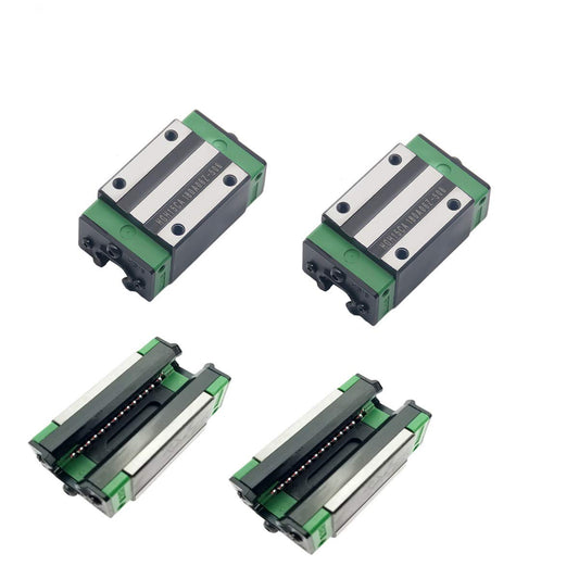 GooEquip Linear Guide HGR15 1500mm Linear Rail with 4PCS Slider Block + 1PCS SFU1605 1500mm Ball Screw with Ball Nut, BF12/BK12 Support, DSG16H, Coupling for 3D Printer CNC Machine.