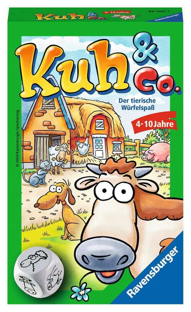 Ravensburger 23119 - Max the Bunny, travel game for 2-4 players & 23160 - Cow and Co, travel game for 2-6 players, children's game for ages 4 and up, perfect for on-the-go fun