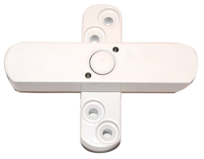 5 x Bever Stuco Safe window locks, 2-winged, white, 21SW - tested according to DIN 18104