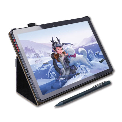 PicassoTab X Drawing Tablet • No computer required • Drawing apps & tutorials • 4 bonus items • Stylus pen • Portable • Standalone • 10-inch screen • For digital art creators • PCX