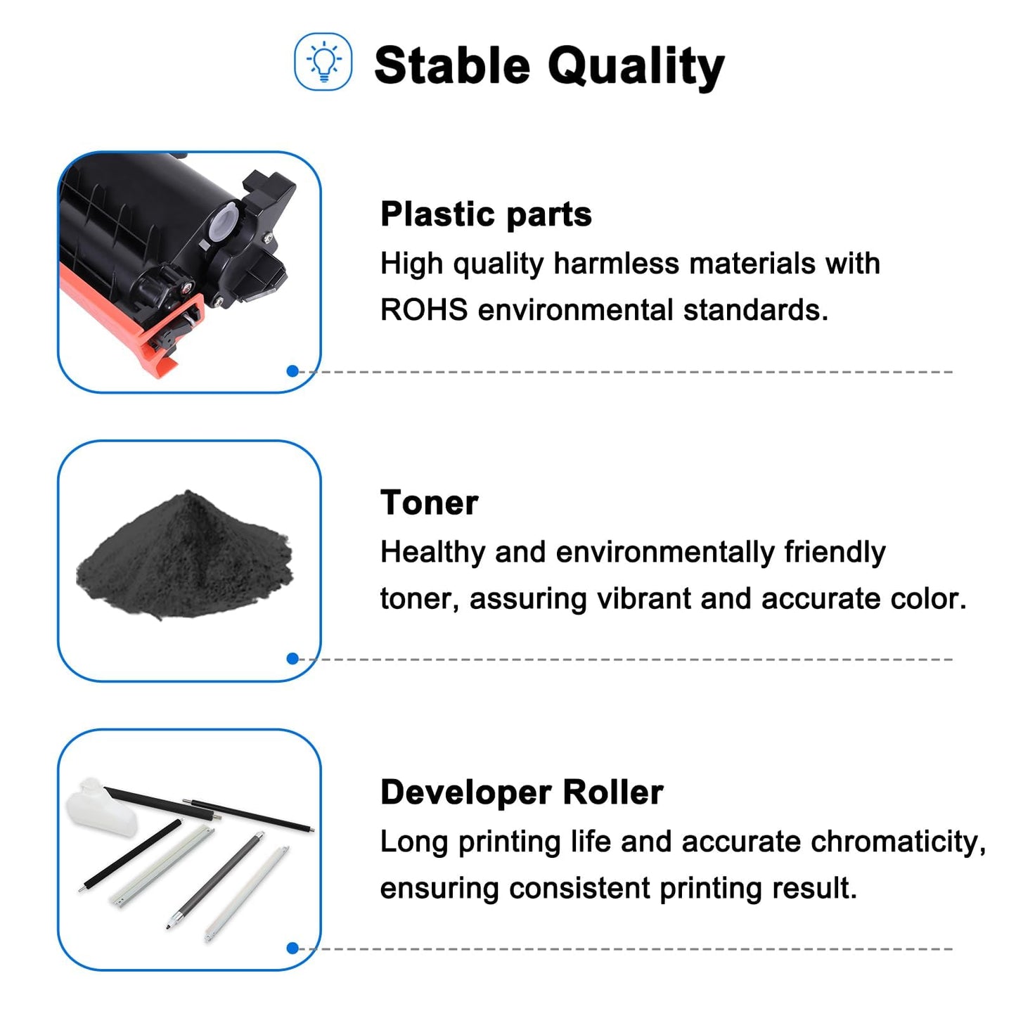 Toner Cartridge TN2420 TN-2420 TN-2410 TN2410 compatible with Brother MFC-L2710DW HL-L2350DW MFC-L2710DN DCP-L2530DW HL-L2310D MFC-L2750DW DCP-L2510D MFC-L2730DW HL-L2375DW DCP-L2550DN TN 2420 Tray