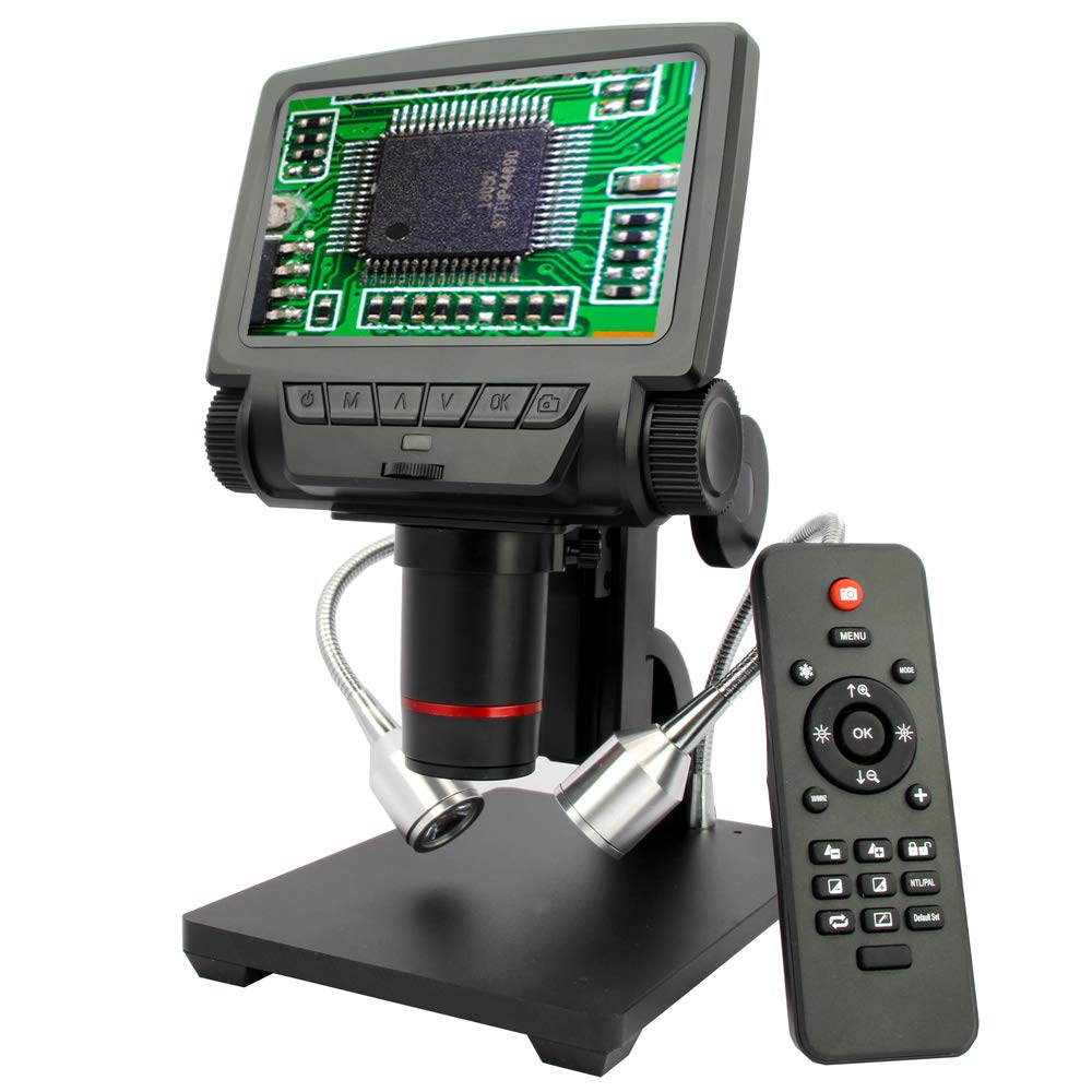 Andonstar ADSM301 HDMI 1080P Full HD Digital Microscope 260X Scope for PCB Circuit Board Soldering Tools Video Microscope with LCD Screen