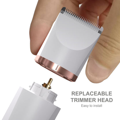 OLOV Electric Shaver for Women with Nose Hair Trimmer, USB Charging Dock, Ceramic Blade, Lady Shaver Hair Trimmer Waterproof for Wet and Dry Use.