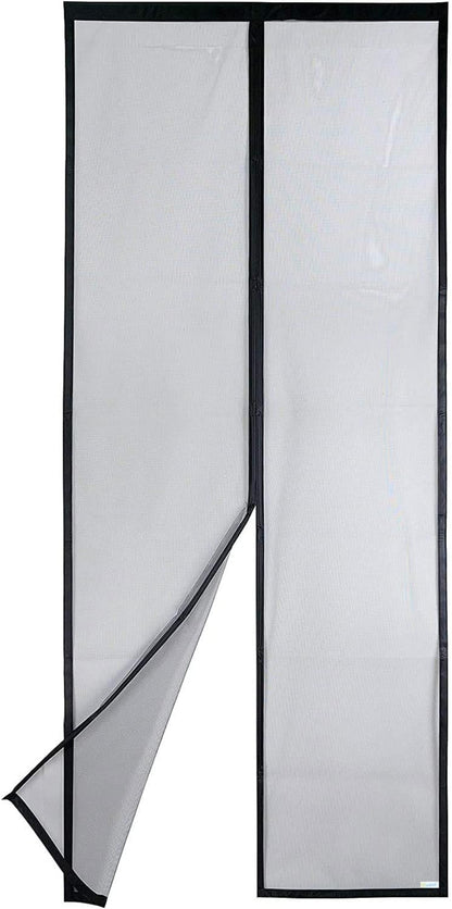 Apalus VP Magnetic Screen Door, Insect Screen for Balcony Door 90x200 cm, 2x more durable than the Apalus Classic, Cat claw resistant, Stronger magnets, 3.8 cm wide Velcro, Not adjustable.