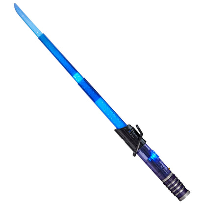 Star Wars Lightsaber Forge Kyber Core Darksaber with light effects in transparent core. Toy for kids 5+. Perfect for superhero costumes, like for Halloween.
