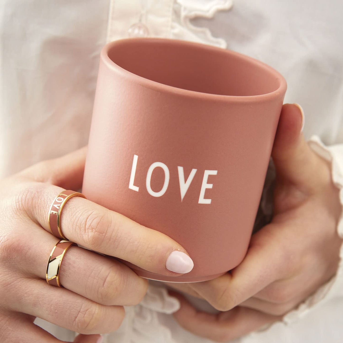 Design Letters favorite cup Nude Love Mug | Porcelain Coffee Cup | Decorative Coffee Mugs | Personalized Gifts for Girlfriend, Wedding Gift | Mug with Saying | Tea Cup 250 Ml