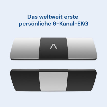 AliveCor KardiaMobile 6L - Smartphone-compatible 6-lead EKG monitor - detects atrial fibrillation in just 30 seconds - anytime, anywhere.
