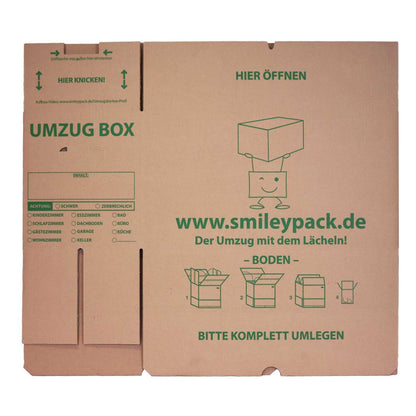 30 x moving box, 621 x 301 x 331 mm, can hold up to 40 kg, professional quality cardboard for moving, moving crate, moving boxes, box, crate, large and sturdy, file box, book box