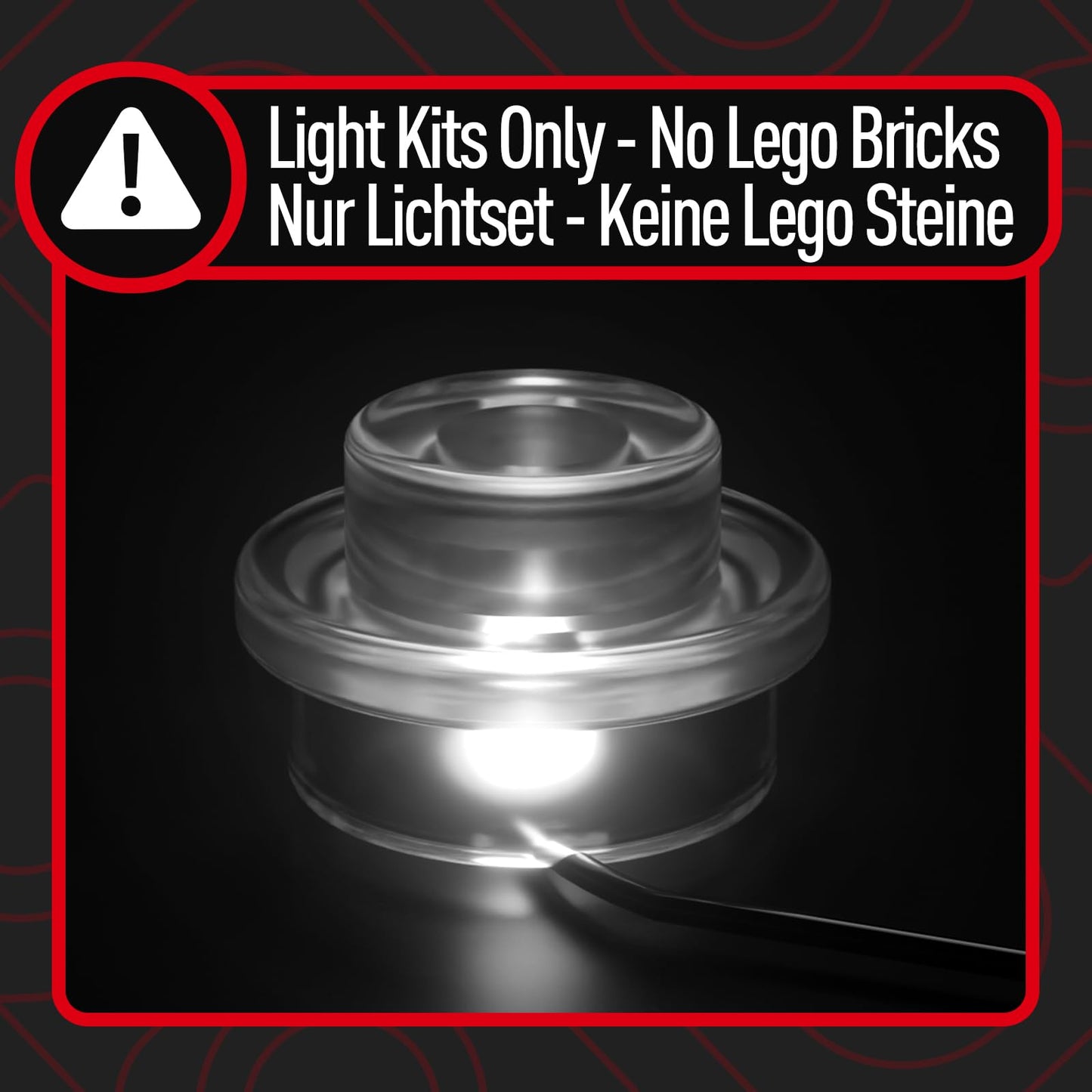 BRIKSMAX LED Light for Lego R2-D2 75379 - Compatible with Lego Star Wars building model - Without Lego Set
