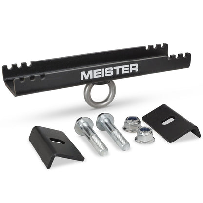 Master Beam Clamp Hanger Mount for Boxing & MMA Heavy Bags, Suspension Straps & Ceiling Fixtures - Black - 5.5" - 7.5"