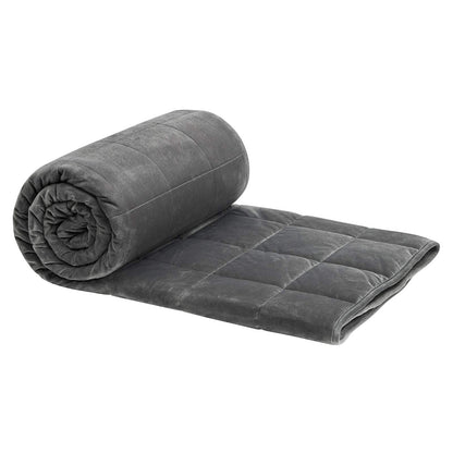 WOLTU Weighted Blanket 11kg 150x200cm Therapy Blanket for Adults, Relaxation Blanket Therapy made of Microfiber, Cashmere Feeling Weighted Blanket Anti Stress, Weighted Blanket for better sleep