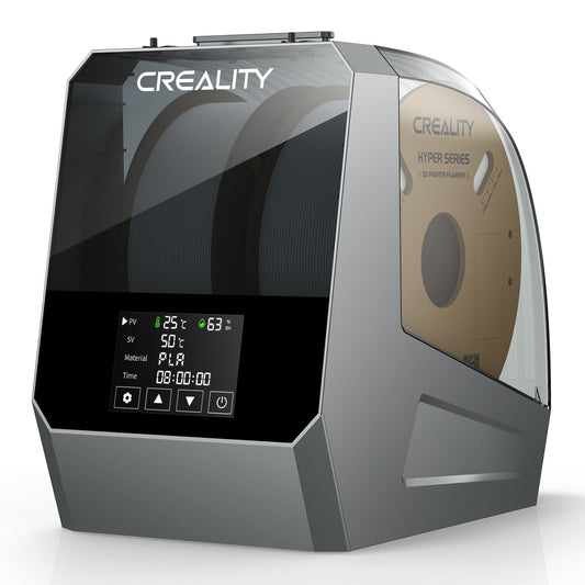 Creality Official Space Pi Filament Dryer Plus, 2 Rolls 3D Printer Filament Dryer Box 360° Hot Air Heater, Dehydrator Storage Box for 1.75/2.85 mm PLA PETG ABS TPU Material