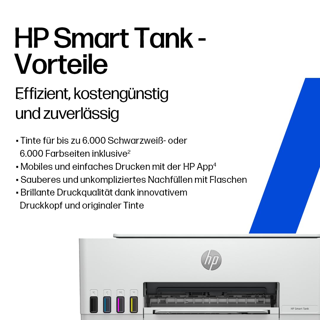 HP Smart Tank 5105 3-in-1 All-in-One Printer (Wi-Fi; Mobile Printing) - 3 years of ink included, 3-year warranty, large ink tank, high yield, high-quality printing