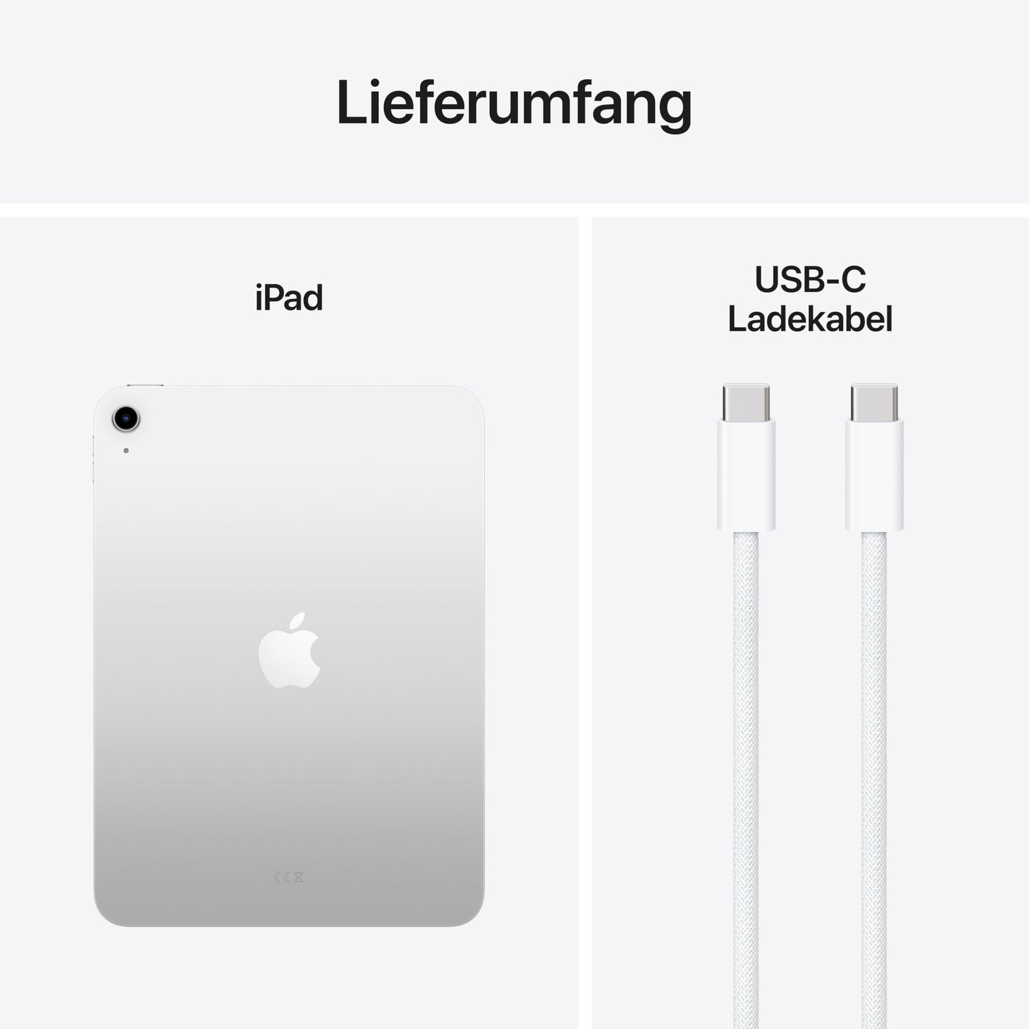 Apple iPad with A16 chip: 11" Liquid Retina Display, 512GB, Wi-Fi 6, 12MP front / 12MP rear camera, Touch ID, all-day battery - Silver