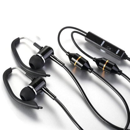 ibrain FC18 air tube, EMF-free, wired, noise cancellation with microphone, compatible with mobile phone, PC, laptop, tablet, etc.