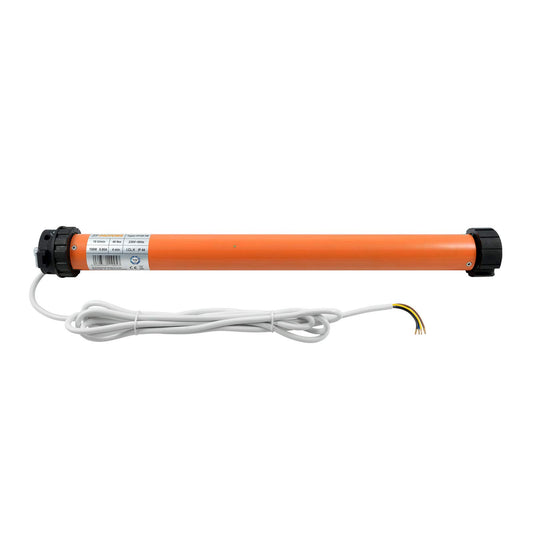 3T-MOTORS Awning Motor 3T45-40 (pulling force 40 Nm/80 kg) for 70 mm awning shaft, suitable for retrofitting on awnings up to 5 m projection, easy installation with accessories, awning drive