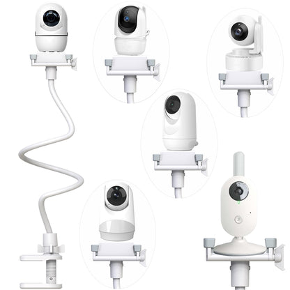 Derebir baby monitor holder camera mount compatible with Philips Avent/Momcozy/GHB/Hellobaby/Blemil/jeeber-VB805PR baby monitors.