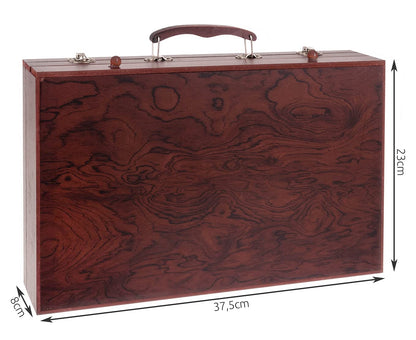 ISO TRADE 142-piece paint set in a case for artists painters creative art 15611