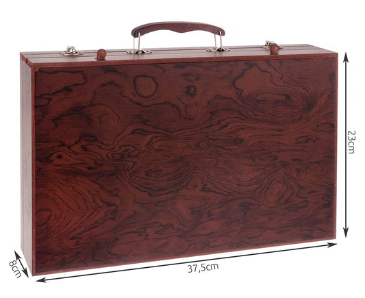 ISO TRADE 142-piece paint set in a case for artists painters creative art 15611