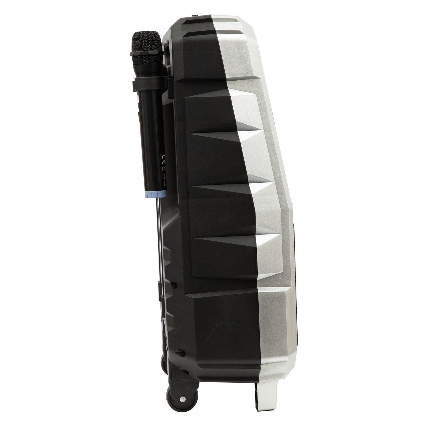 Sing Your Karaoke 2022, complete professional karaoke, portable audio-video system with Wi-Fi microphone, 14-inch touchscreen, Wi-Fi, 40W RMS speakers, 4 hours charging time, 2 radio frequencies.