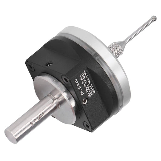 ZHXH CNC 3D Touch Probe Edge Finder, DC 5~24 V Professional High Precision Universal 3D Sensor Probe for locating central Desktop CNC probe, locator tungsten steel ball, compatible with Mach3
