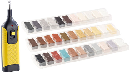 AGT Wood Repair: Complete repair kit for wood, plastic, and stone surfaces (Paragraph repair complete set, repair kit tiles, AGT floor)