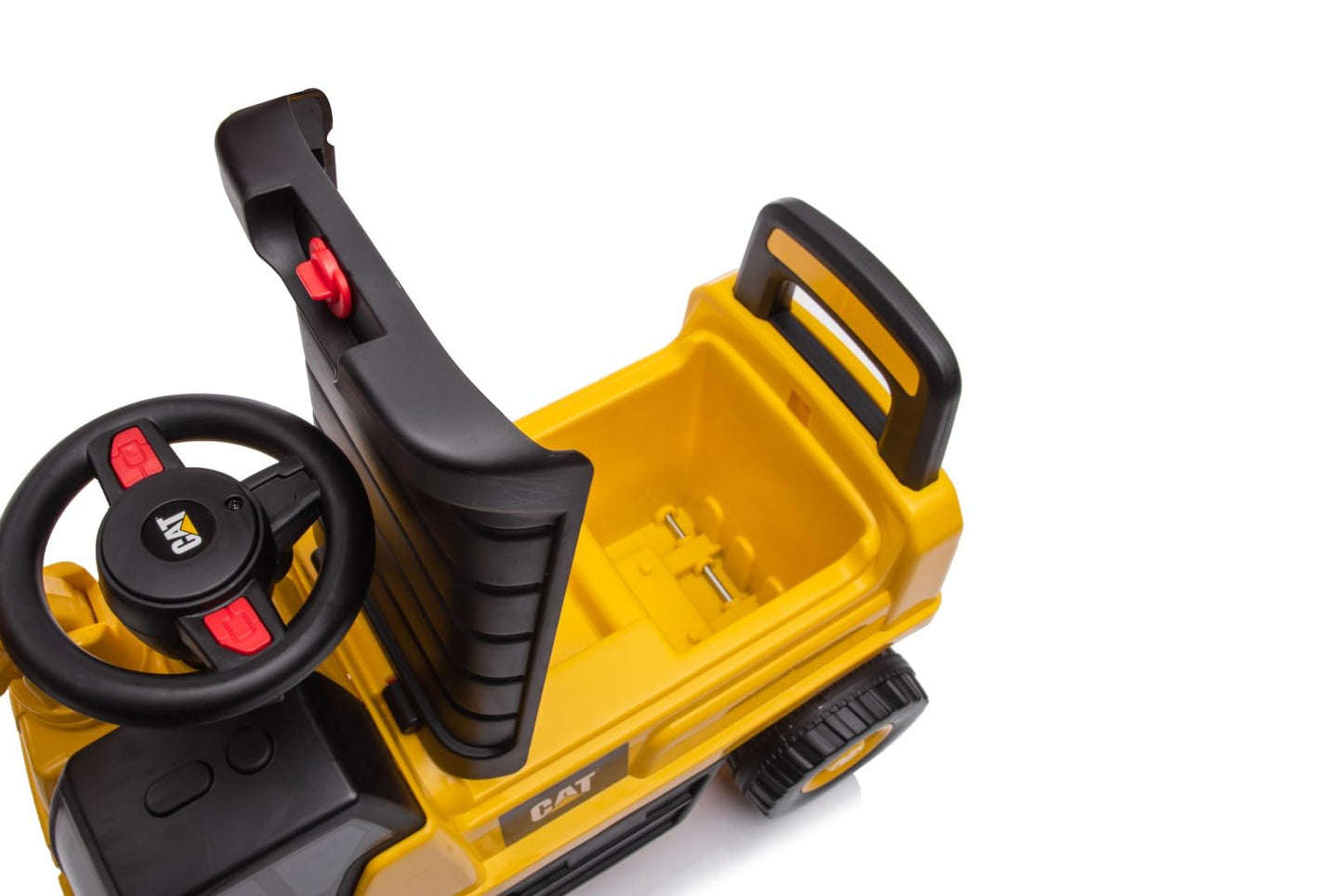 Sun baby sit-on excavator with built-in storage compartment, digger for kids, kids excavator with 2 sound buttons, sandbox digger, ride-on excavator, shovel excavator, suitable for children aged 1 year and older.