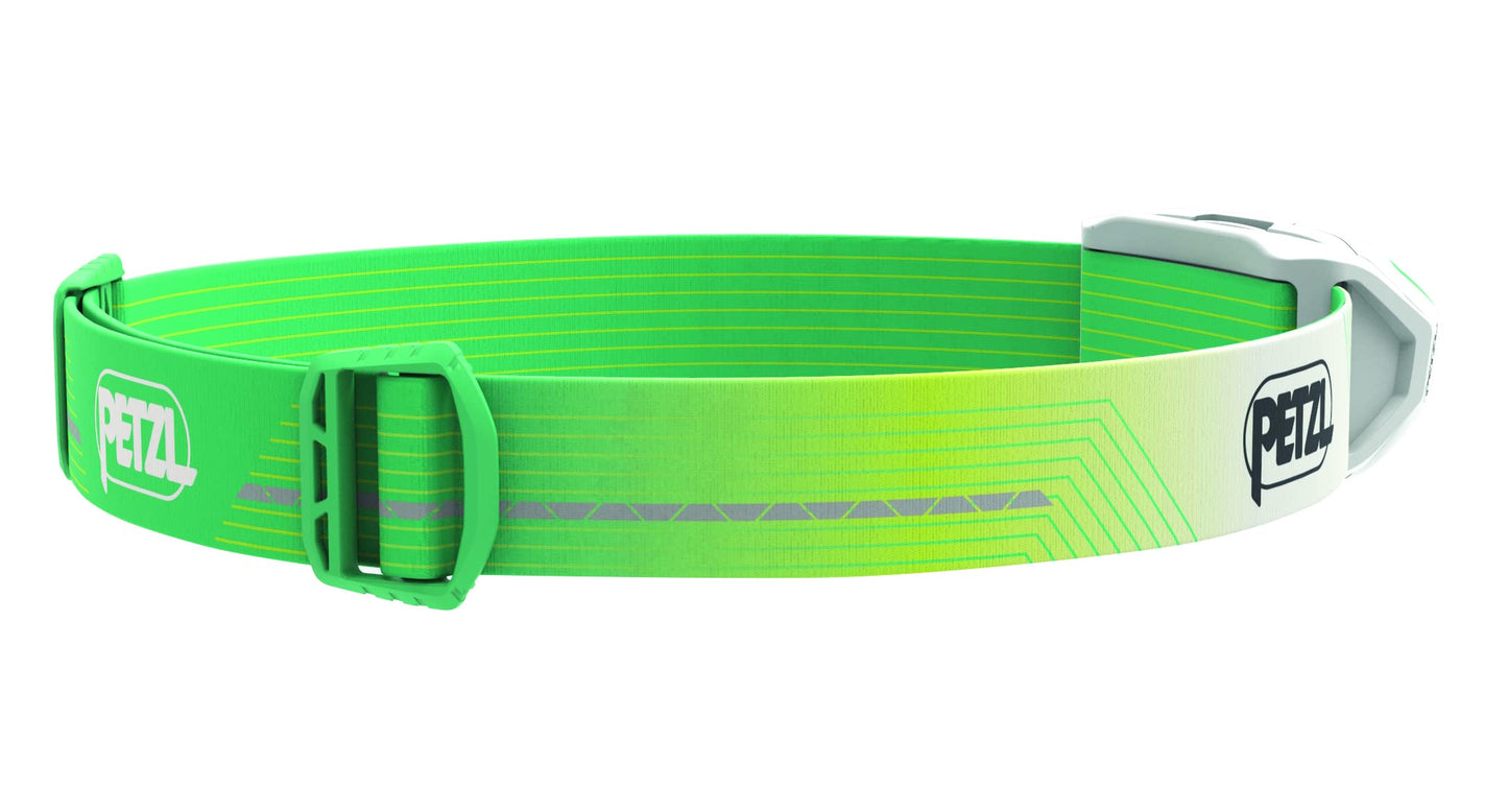 PETZL - Headlamp ACTIK CORE - 600 Lumens, Green, Comes with the CORE battery.