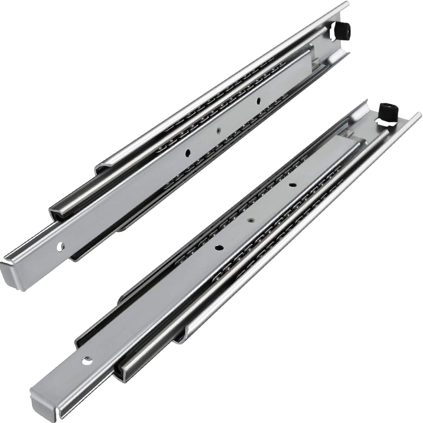 Junker 2 pieces full-extension slides KV1-80-H53-L1100-NF 110 cm (1100 mm) ball bearing slide load capacity 80 to 100 kg