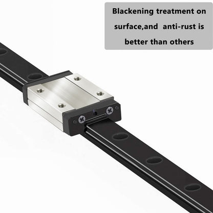 UniTak3D MGN12 Linear Guide Rail 400mm with MGN12H Bearing Steel Carriage Block for CoryXY DIY 3D Printers and CNC Machines