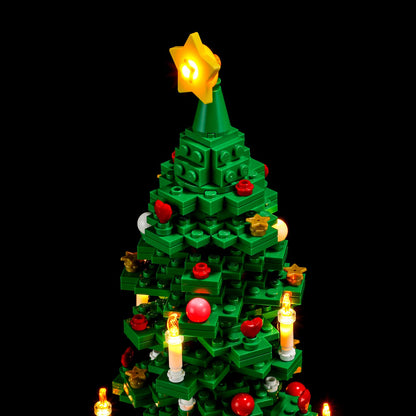 BRIKSMAX LED light for Lego Christmas tree 40573 - Compatible with Lego building blocks model - Without Lego set