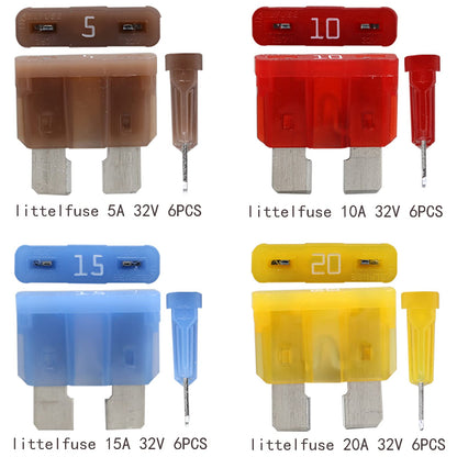 Automotive fuse holder blade fuse, ENDARK automotive fuse box, 12-way fuse holder with LED display negative bus for car, boat, van, SUV, truck.