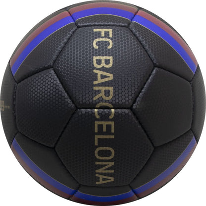 Roger's official football Barcelona Blaugrana. Black, gold, red, blue. Suitable for adults and children (size 5, large).