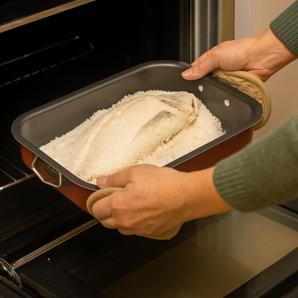 Space Home - Professional Non-Stick Baking Sheet Set - Casserole Dish - Large Casserole Dish - Lasagna Casserole Dish - Lasagna Pan - Baking Pans - Cake Pan - 3-Piece Set - Double Non-Stick Coating