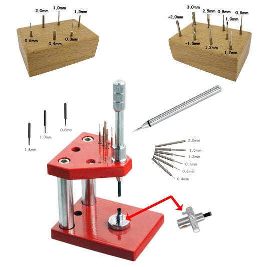 Bracelet Shortener Set RIEDEL TECHNIC Xtreme - Watch tool for professionally shortening watch metal bracelets