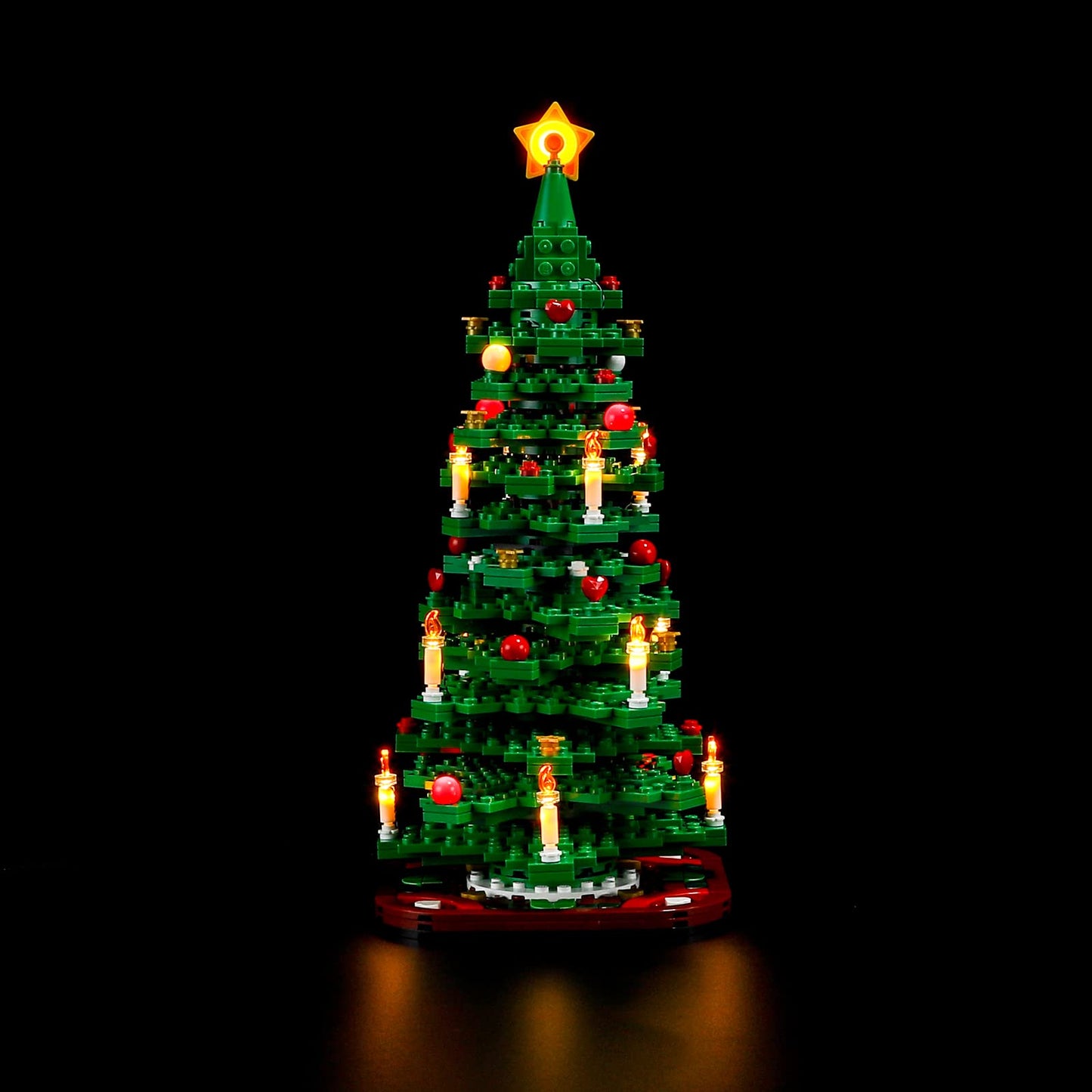 BRIKSMAX LED light for Lego Christmas tree 40573 - Compatible with Lego building blocks model - Without Lego set
