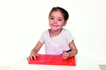 Beleduc 21042 - The Magical Magnetic Game, Red, 280 x 255 x 12 mm, for ages 3 and up, 1x magnet board