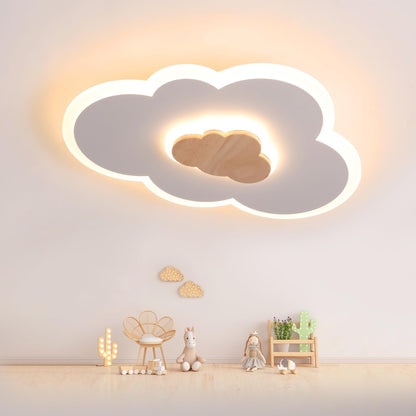 FANLG LED Ceiling Light Kids Room, 40CM Cloud Ceiling Lamp Children's Lamp Warm White 3000K Creative Cloud Light Ceiling Light for Kids Room | Bedroom | Living Room