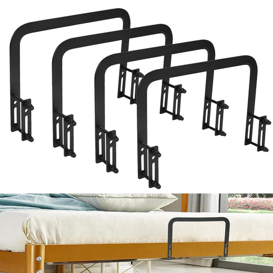 4 pieces of mattress clamps, Non-slip mattress holder, Adjustable mattress stabilizers, Prevent mattress from slipping, for solid bed panels, tatami platform beds, flush beds.