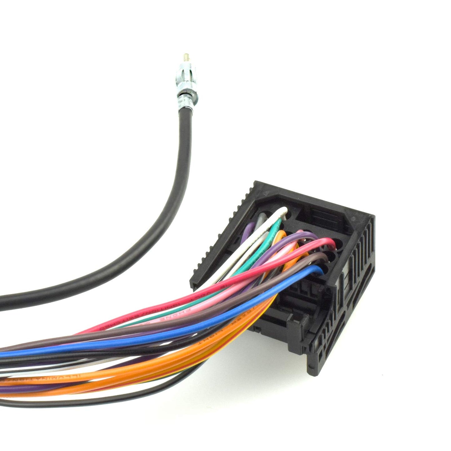 Maxxcount 17-pin round pins extension cable 6.5m compatible with BMW 3 E46, 5 E39, X5 E53 approx. 1995-2001 (including antenna extension to DIN, I-Bus, and antenna remote control)