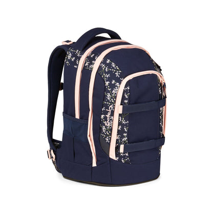 Satch Pack school backpack set 3 pieces with gym bag and pencil case (Bloomy Breeze)
