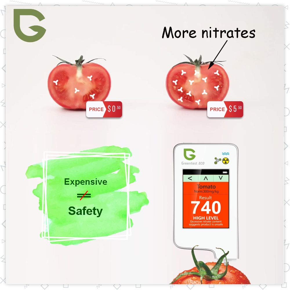 6in1 Greentest Eco 5 + Fish + TDS Geiger counter Nitrate tester Radiation detector Radiation meter